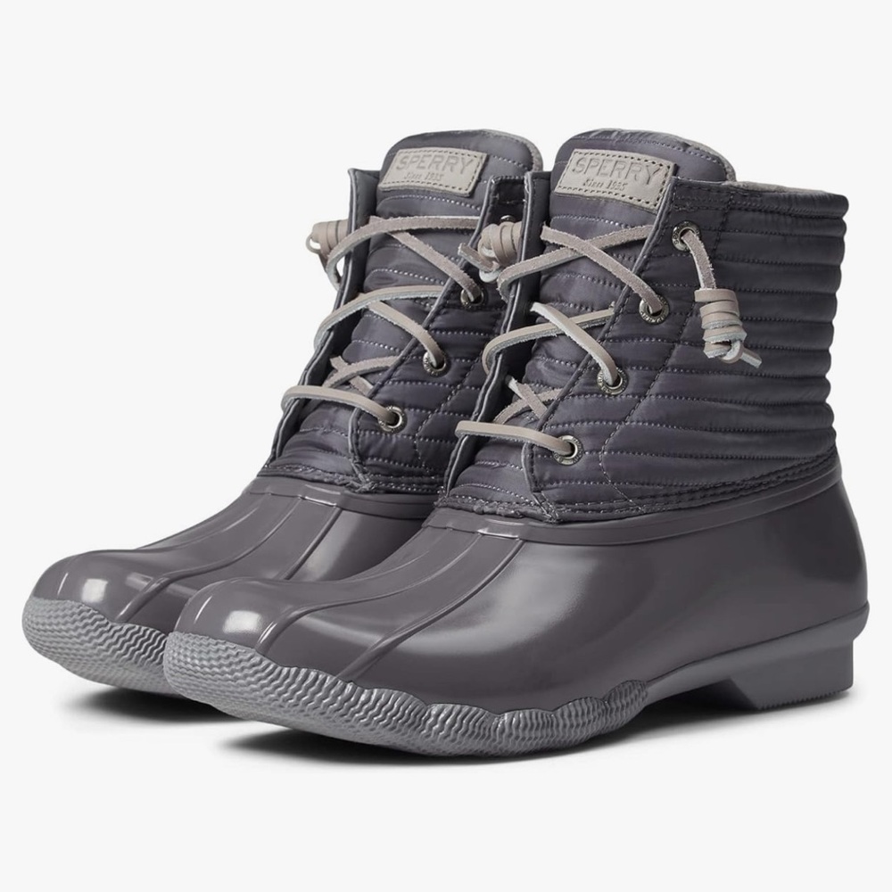 Sperry Women's Gray Duck Boots